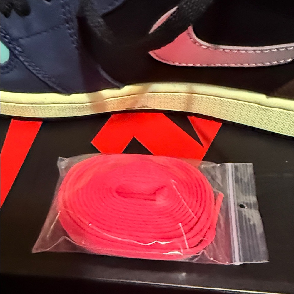 Jordan Multicolor High-Top Sneakers Tokyo Bio Hack. - Picture 6 of 11